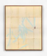 Blue Whispers by Sam Lock contemporary artwork mixed media painting