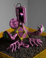 Model B Orchid Mantis by Brandon Tay contemporary artwork moving image