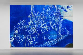 Contemporary art exhibition Luc Tuymans The Fruit Basket at David Zwirner New York 19th Street United States