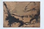Ink drawing in a landscape II by Leonardo Anker Vandal contemporary artwork Painting