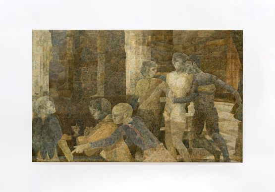 Untitled by Tim Buckovic contemporary artwork Painting