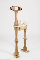 Walking LGL2 by Xiao Longhua contemporary artwork sculpture