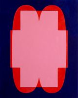 Code 9 by Lubna Chowdhary contemporary artwork painting works on paper