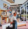 Just what is it that makes todays home so modern and so appealing by Yu Youhan contemporary artwork Print