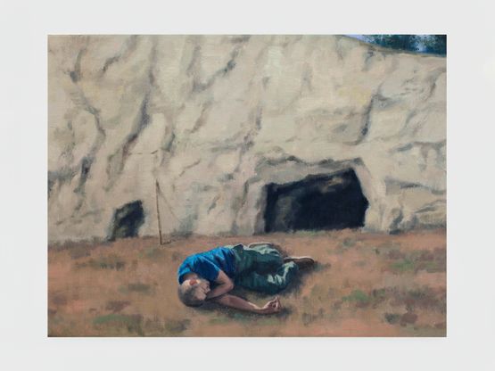 Shelter by Serban Savu contemporary artwork Painting