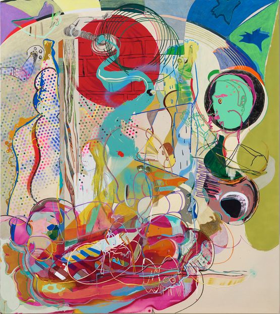 Bebe one more time by Young Do Jeong contemporary artwork Mixed Media