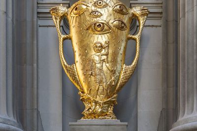 Hew Lockes Gilt Trophies to Show at Art Basel Miami Beach
