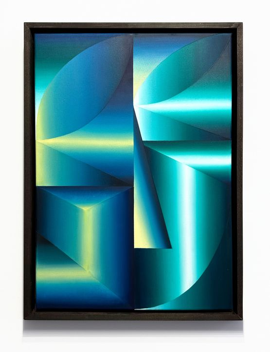 Jaded Green by Florian  Michael Quistrebert contemporary artwork Painting