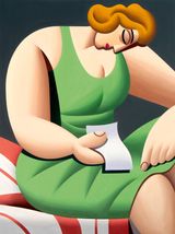 En la nota by Juan De Ia Rica contemporary artwork painting