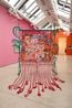 Ring around the Rosy by Alberta Whittle contemporary artwork Textile
