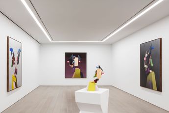 Contemporary art exhibition Jason Boyd Kinsella Emotional Moonscapes at Perrotin New York United States