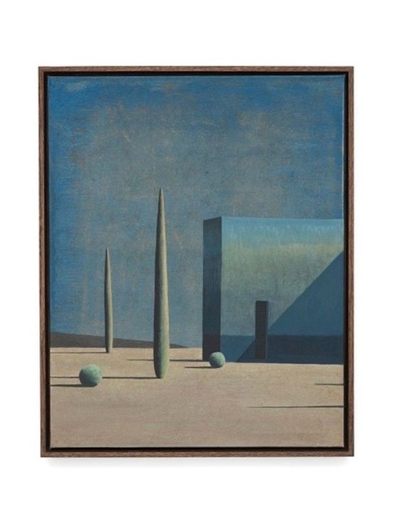 Prussia Blue by Ramon Enrich contemporary artwork Painting