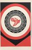 Rise from the Ashes Red by Shepard Fairey contemporary artwork Print