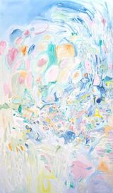 The waterfall falls once and for all by Emily Rae Smith Labuschagne contemporary artwork painting