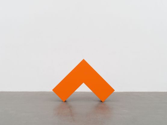 Angulo Orange by Carmen Herrera contemporary artwork Painting