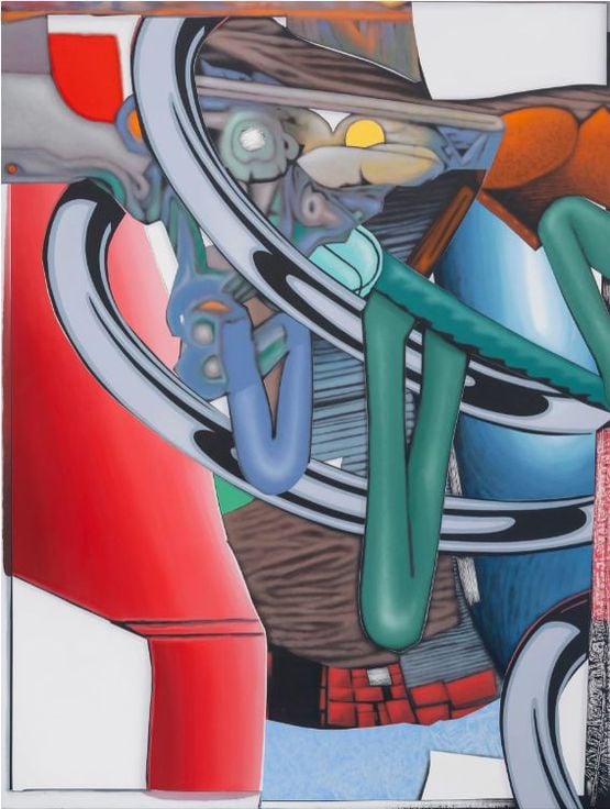 Untitled 10 by Maximilian Arnold contemporary artwork Painting