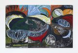 Untitled by Marina Perez Simao contemporary artwork drawing painting works on paper