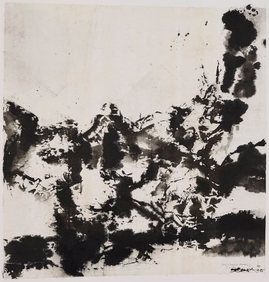 Untitled by Zao Wou-Ki contemporary artwork Works on Paper