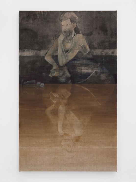 Untitled by Lisa Brice contemporary artwork Painting
