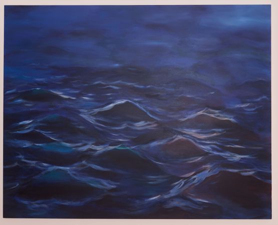Sank in the burrows by Ayesha Sultana contemporary artwork Painting