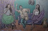 The Optimist by Johanna Helmuth contemporary artwork painting