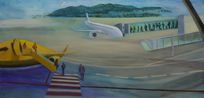 Apron by Anna Ngan Leong Cheung contemporary artwork Painting