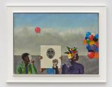 Balloons by Hughie Lee-Smith contemporary artwork painting works on paper
