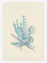 Untitled by Anna Zemankova contemporary artwork painting textile