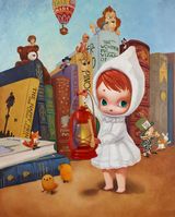 Into the Story by MANE contemporary artwork painting