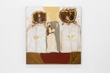 Tudo que e santo salva by Elian Almeida contemporary artwork painting works on paper drawing