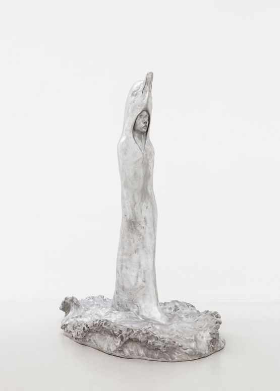 The walking thunderbolt shaman by Jean-Marie Appriou contemporary artwork Sculpture