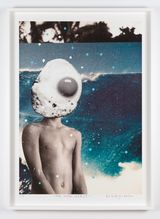 inside another land 24 by Del Kathryn Barton contemporary artwork mixed media