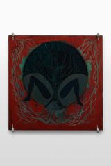 Fliucdhoire wet oak wood by Clare Milledge contemporary artwork painting sculpture