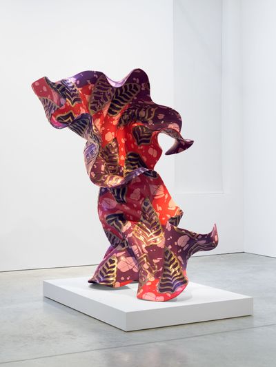 Yinka Shonibares Bronze Waves at James Cohan