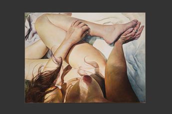 Contemporary art exhibition Joan Semmel In the Flesh at The Jewish Museum New York United States