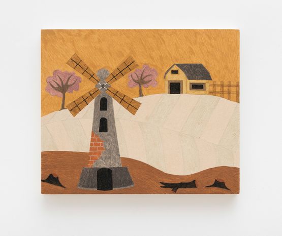 Moinho da fazenda Farm mill by Tito Terapia contemporary artwork Painting