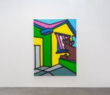 Untitled House by Howard Arkley contemporary artwork painting