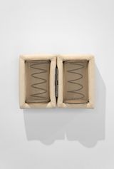 Water-Repellent Double Frame with Springs by Annika Thiems contemporary artwork sculpture