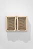 Water-Repellent Double Frame with Springs by Annika Thiems contemporary artwork Sculpture