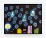 Under Her Dark Pain is Rage by Hollis Sigler contemporary artwork painting