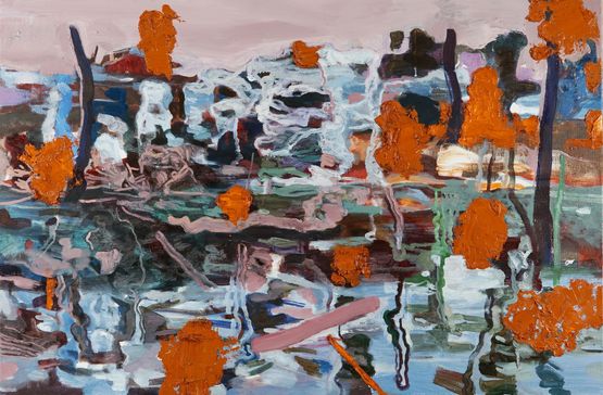 Water Drum by Kurt Chan contemporary artwork Painting