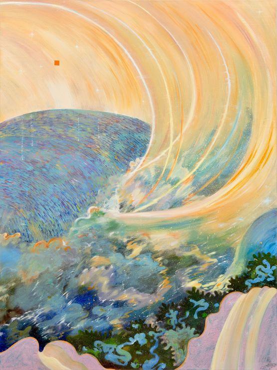 Battleground by Haevan Lee contemporary artwork Painting