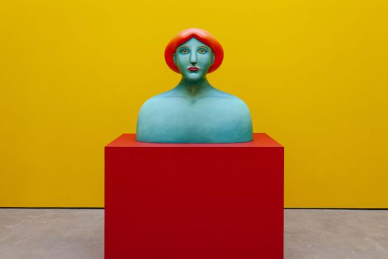 Bust by Nicolas Party contemporary artwork Sculpture