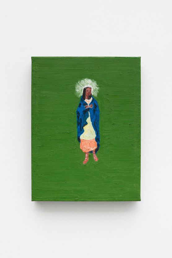 Santa Kateri Tekakwitha by Paulo Nazareth contemporary artwork Painting