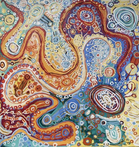 139-26AS by Sharon Adamson contemporary artwork Painting