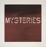Mysteries by Ed Ruscha contemporary artwork print