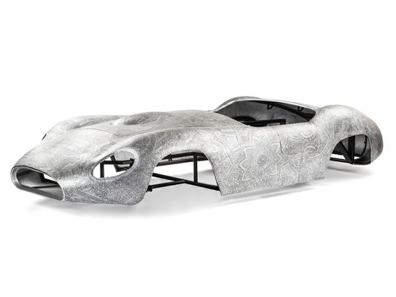 Maserati by Wim Delvoye contemporary artwork Sculpture