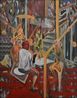 Captial B by Rodel Tapaya contemporary artwork Painting