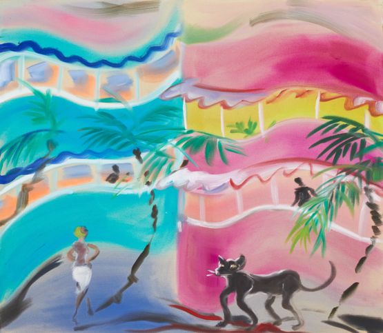 Double Life by Sophie Von Hellermann contemporary artwork Painting