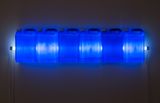 Strait Blue by Bill Culbert contemporary artwork installation
